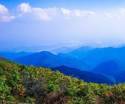 Mountains in the distance