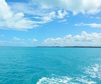 Ocean and clouds